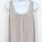 Anthropologie Esley Chiffon Embellished Peasant Sleeveless Tunic Tank Dress Balletcore Medium Photo 2