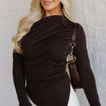 These Three Boutique Brown top Photo 0