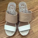 DV by Dolce Vita Tan and Cream wedges size 9.5 Photo 1