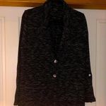 Lucky Brand  Monochrome Knit Blazer. Size XL Photo 0