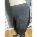 Bally Total Fitness Bally Fitness Navy High Rise Performance Ankle Legging size Large Activewear Photo 8