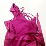 MORE TO COME Regina Maxi Dress in Fuchsia Small Pink Photo 4