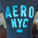 Aeropostale  Babydoll Tee Women's Gray T-Shirt New Photo 1