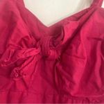 Love Riche  Red Sweetheart A Line Coquette Dress Twist Front Photo 2
