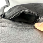 Botkier New York Black Nylon & Faux Leather Flap Backpack Purse Bag Photo 4