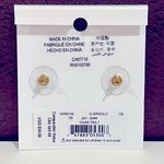 Kate Spade NWT  Yours Truly Pave Heart Stud Earrings | Rose Gold Photo 1