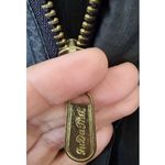 FUDA International Vintage Silk Full Zip Jacket w/ Pockets Medium Black Photo 6