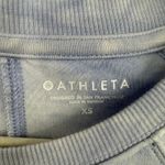 Athleta  Sweatshirt Womens XS Blue Tie‎ Dye Pullover Crewneck Cotton Casual SU21 Photo 3