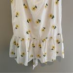 Forever 21 + White Embroidered Sunflower Baby Doll Tiered Sun Dress Size 1X Photo 3