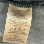 BLANK NYC  Women’s Chambray Embroidered Tie-Front Crop Blouse L – Boho Western Photo 7