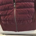 Athleta  size S puffer vest. Plum color. Rarely worn Photo 2
