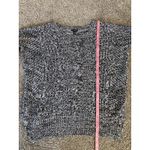 EXPRESS  Black & White Marled Cable Knit Sweater – Size Small Photo 4