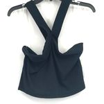 Ultra Flirt  Juniors Ribbed Halter Tank Top in Black Size XL NWT Photo 1