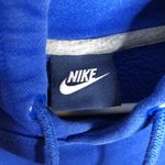 Nike Blue Logo Hoodie Sweatshirt Photo 7