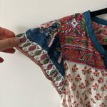 Faherty Boho Western  Bemini Smocked Dress EUC Size S Photo 8