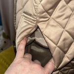 Jones New York Size S Gold Quilted Jacket Photo 3