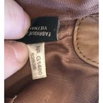 Coach  Crossbody Bag Womens Small Brown Leather Zip Top Shoulder Purse Logo Photo 2