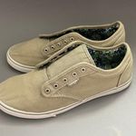 Vans  Low Top Green/Gray Tennis Shoes Sneakers Photo 1