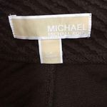 New Michael Kors MK‎ Pencil double zip chocolate sk Brown Size L Photo 5