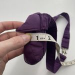 Obermeyer  Stowaway Waist Bum Bag Fanny Pack Purple Quilted Adjustable Nylon Ski Photo 14