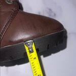 Bamboo Brown High Heel Ankle Boots with Faux Fur Cream Cuff By  8.5 Photo 4