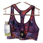 Champion Abstract Purple and Orange Sports Bra Photo 1