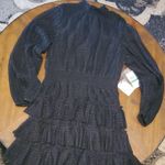 1. State  Elegant Black Long Sleeve Dress Photo 0