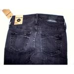 True Religion New $219 Womens 24  Brand Jeans NWT Halle Skinny Black Tar Ankle Zi Photo 5