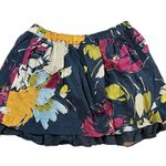 Abercrombie & Fitch Abercrombie Fitch Skirt Floral Print Ruffled Hem Elastic Waist Y2K Mini XS Photo 1