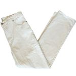 Abercrombie & Fitch Women’s The 90s Straight Ultra High Rise White Jeans 14 Long Photo 11