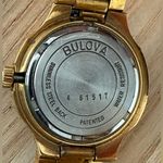 Bulova  Accutron Super Rare Ladies Vintage Watch Brown Oval Dial Gold Bracelet Photo 10