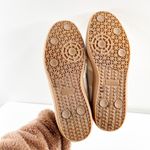 J.Crew Faux Suede Leather Low Top Field Sneakers Metallic Multi Cream Gray 8 Photo 7