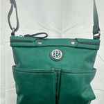 Relic  Adjustable Crossbody Green Purse Classic Zipper Logo Soft Women's Photo 0