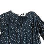 Cloth & Stone  Anthropologie Fun Print Shift Dress Black White Size Small Petite Photo 7