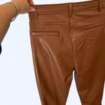 Stella Luce Tan faux leather  pants #leatherpants M Photo 1