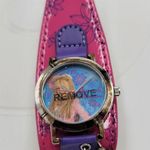 Disney Vintage Hannah Montana Watch Pink Purple Heart Charm Miley Cyrus New Box Photo 6