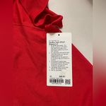Lululemon  NWT Swiftly Tech Short Sleeve 2.0 Red Hip Length Size 10 Photo 4