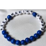 Source Unknown NWOT "Keep Making Plans" by the song "Mastermind" Friendship Bracelets Photo 1