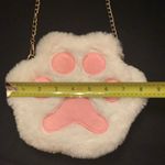 White paw print crossbody bag NWOT Photo 4