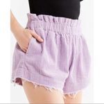 Urban Outfitters Lavender Corduroy Pull On Paper-bag Shorts Size: S Photo 10
