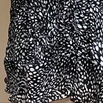 Allison Taylor  Woman B/W Short Sleeve Blouse Photo 2