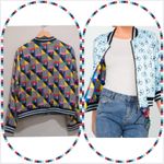 Gabby Isabella Reversible Women’s Multicolor cropped Sleeve Full Photo 4