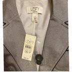 Loft Ann Taylor Silver‎ Pinstripe Blazer NWT Photo 10