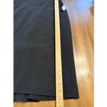 Worthington  Women’s Career Skirt Black Ruffled Back Hem Size 4 Photo 5