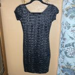 Free People Backstage Fever Black Sequin Mini Dress Size XXS Photo 13