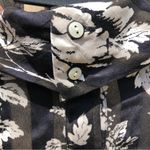 Carlisle  Vintage Silk Back Button Blouse Top 14 Photo 5