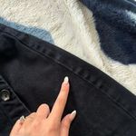 BDG  Black Button Denim Skirt Photo 2