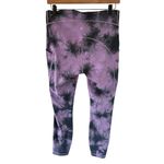 Lululemon  Power Thru Tight in Over Tie Dye Wisteria Purple Graphite Grey Photo 2