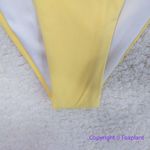 NEW Rhythm Free People‎ Ring Itsy Bikini Bottom in yellow, size L Yellow Size L Photo 1