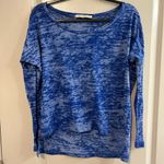 Big star Blue Marbled Long Sleeve Top Photo 0